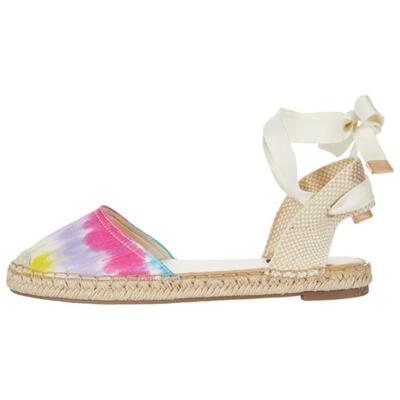 

Женские эспадрильи Nine West Meow 7, фиолетовые парусиновые туфли 8, средние (B,M) BHFO 7053, Light purple fabric, Meow 7