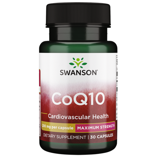 Swanson Coq10 200 мг 30 капсул