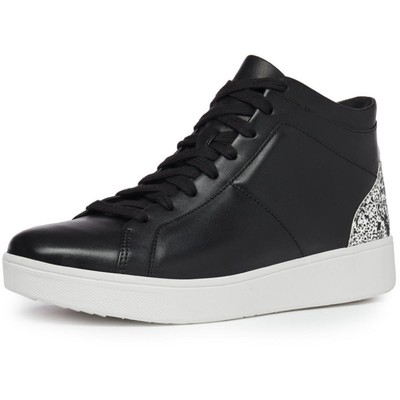 

Черные женские высокие кроссовки Fitflop Rally 5, средние (B,M) BHFO 4344, Black mix, Rally