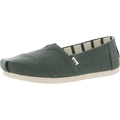

Женские мокасины Toms Heritage без шнуровки с ортолитовой мягкой стелькой BHFO 3033, Bonsai green, Heritage