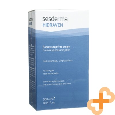 Sesderma Hidraven Schiumoso senza Sapone Crema 300ml Tutti Skin Tipi Estratti Di