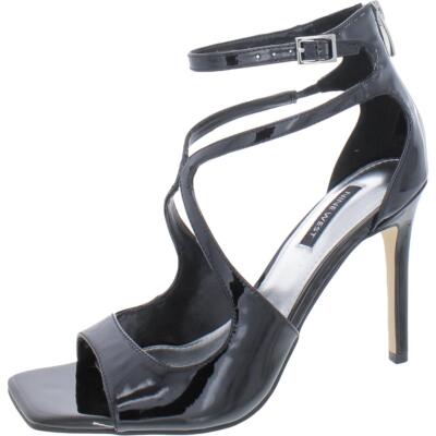 

Женские туфли-лодочки Nine West Tulah с 3 ремешками на щиколотке и открытым носком на шпильке BHFO 7952, Tulah 3