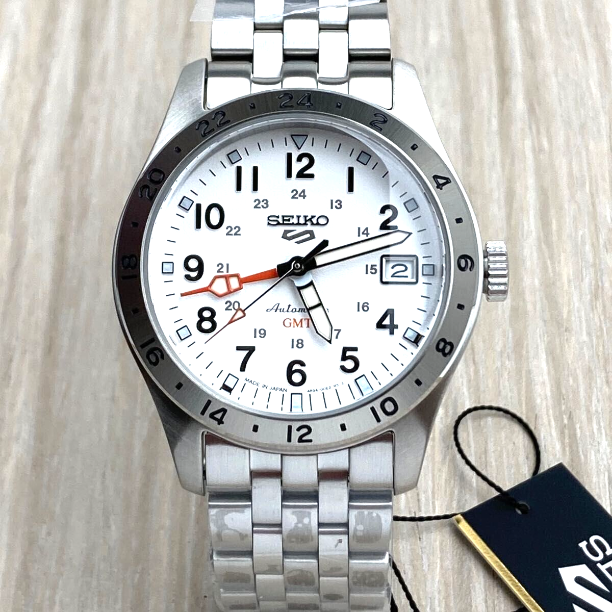 Pre-owned Seiko 5 Sports Field Sports Gmt Sbsc009 Automatic Men's Watch Limited Jp In Hand