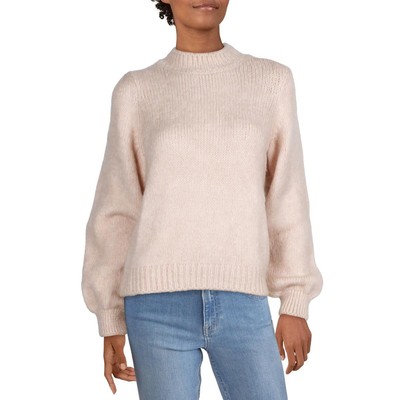 

Vero Moda Женский розовый удобный пуловер-свитер с высоким воротом Diana  BHFO 0776, Sepia rose/melange