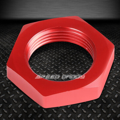 16 В ТЕЧЕНИЕ-16 1 5/16-12 ЗАПОРНЫЙ ФИТИНГ ГАЙКИ УПЛОТНЕНИЯ ПЕРЕБОРКИ С КРАСНОЙ АЛЮМИНИЕВОЙ ОТДЕЛКОЙ