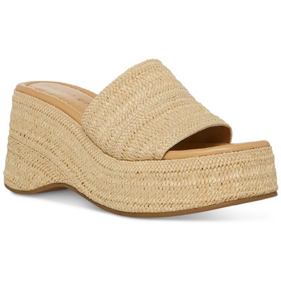 Женские нарядные босоножки на танкетке Madden Girl Zahara-R цвета слоновой кости, размер 11, средний (B,M) BHFO 1386