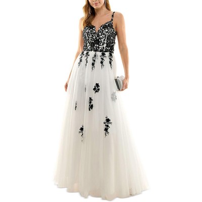 TLC Скажет Да женскому белому вечернему платью для выпускного вечера Gown Juniors 7/8 BHFO 6947