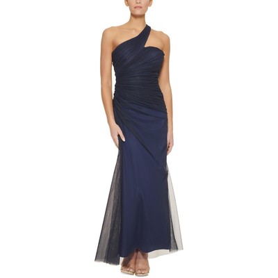 

DKNY Женское длинное вечернее платье из тюля для выпускного вечера BHFO 2954, Navy