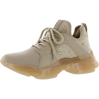 

Женские повседневные и модные кроссовки Steve Madden Ganzo 9.5 Medium (B,M) BHFO 3981, Бежевый, Ganzo