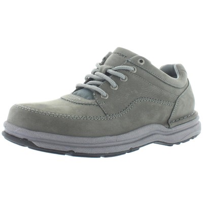 Классические серые кроссовки для ходьбы Rockport Mens World Tour 8 Extra Wide (2E) BHFO 1786