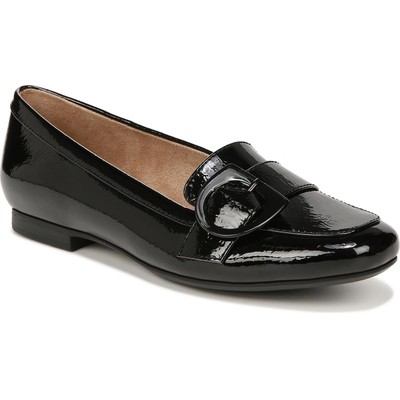 Naturalizer Womens Kayden Black Slip On Loafers Flats 9.5 Medium (B,M) BHFO 7235