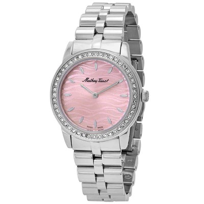 Женские часы Mathey-Tissot Artemis с кварцевым розовым циферблатом D10860AQPK