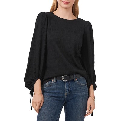

Женская блузка с завязками на рукавах и присборами Vince Camuto BHFO 6231