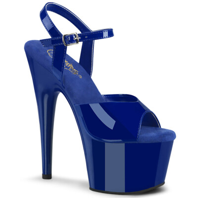 PLEASER ADO709/RYBL/M Sexy 7'' Heel  Platform Blue Exotic Dancer High Heels Shoes