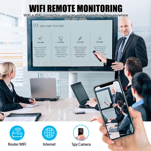 1080P Wireless Mini Spy Camera Module WiFi HD Hidden Home Security Nanny Cam DIY - Image 7