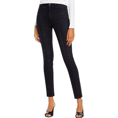 Женские черные джинсы-скинни на щиколотке Jonathan Simkhai из денима с высокой талией 26 BHFO 6633