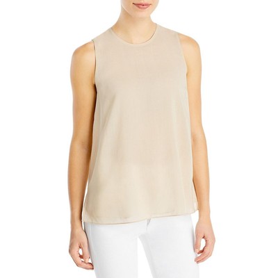 

Lafayette 148 New York Женская блузка на бретелях из смеси шелка и шерсти BHFO 8110, Light dune