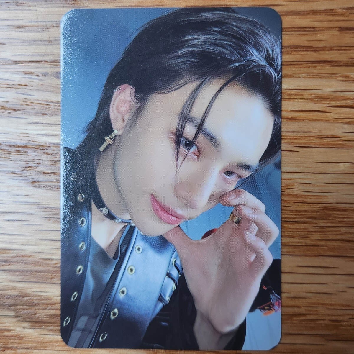 タレントカード Stray Kids Hyunjin TOP Set HYUNJIN Stray Kids 5-STAR Official Photo card A B C DIGIPACK