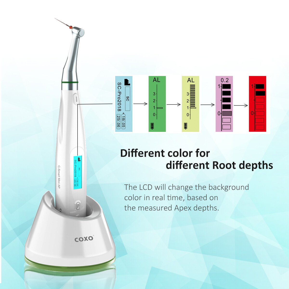 COXO Endo Motor Csmart mini AP Dental Endodontic Motor with apex