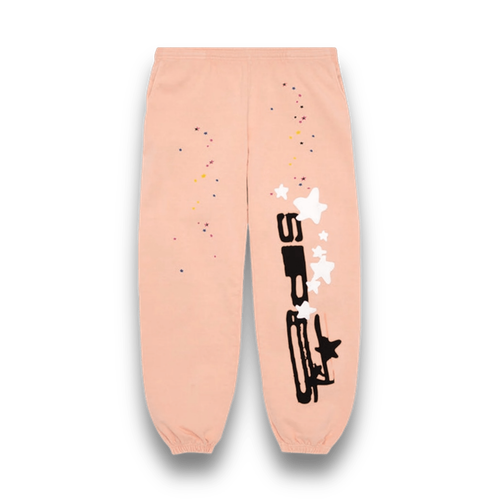 Pre-owned Sp5der Sweat Pants 'bellini' In Please See Photos For Exact Color