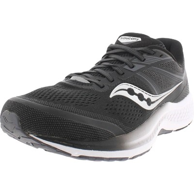 

Saucony Mens Omni 19 Черные кроссовки для бега 10.5 Medium (D) BHFO 9945, Black/white