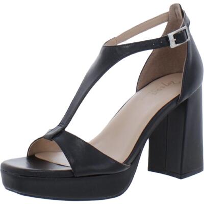Женские туфли Naturalizer Jae с пряжкой и открытым носком на блочном каблуке BHFO 9489