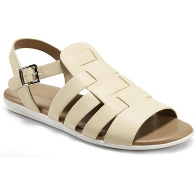 Женские бежевые рыбацкие босоножки Aerosoles из искусственной кожи 8 Medium (B,M) BHFO 9216