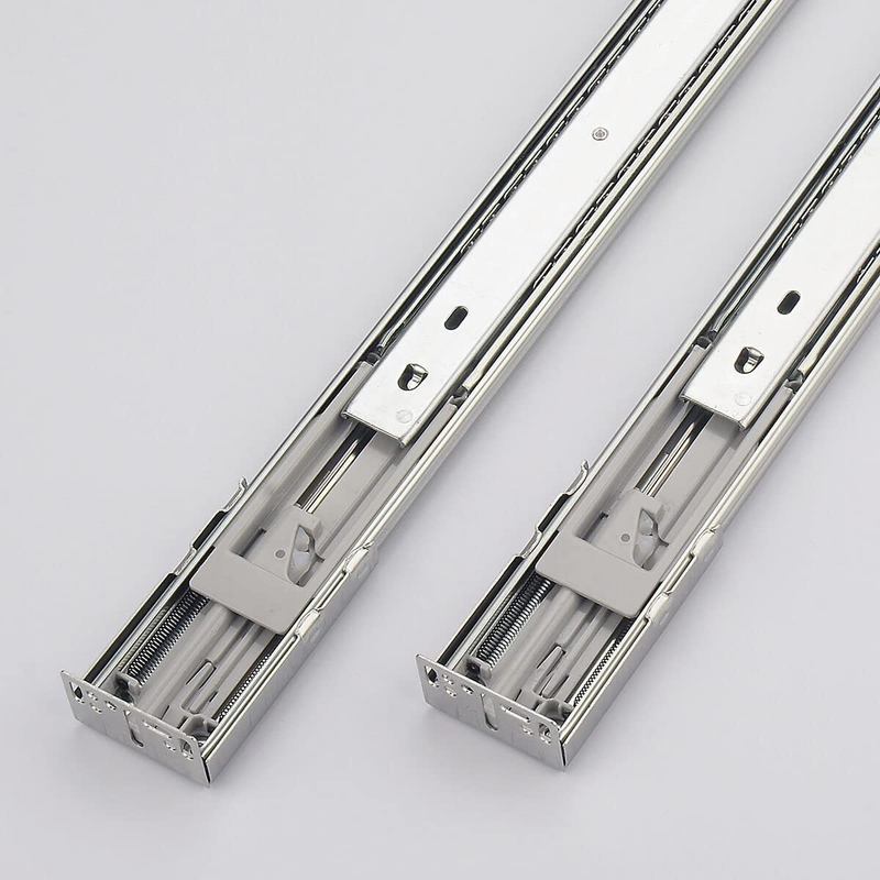 2 Pairs Rear Mounting Brackets for Ball Bearing Drawer Slide, Side Mount Drawer