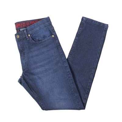 Frontier Supply Co. Женские синие джинсы со средней посадкой Bootcut 30W 30L BHFO 6472