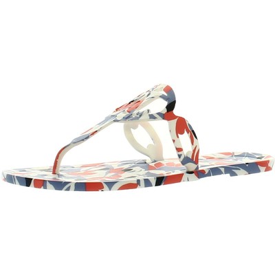 

Lauren Ralph Lauren Женские белые сандалии Audrie Thong 8 Medium (B,M) BHFO 3740, Henri floral