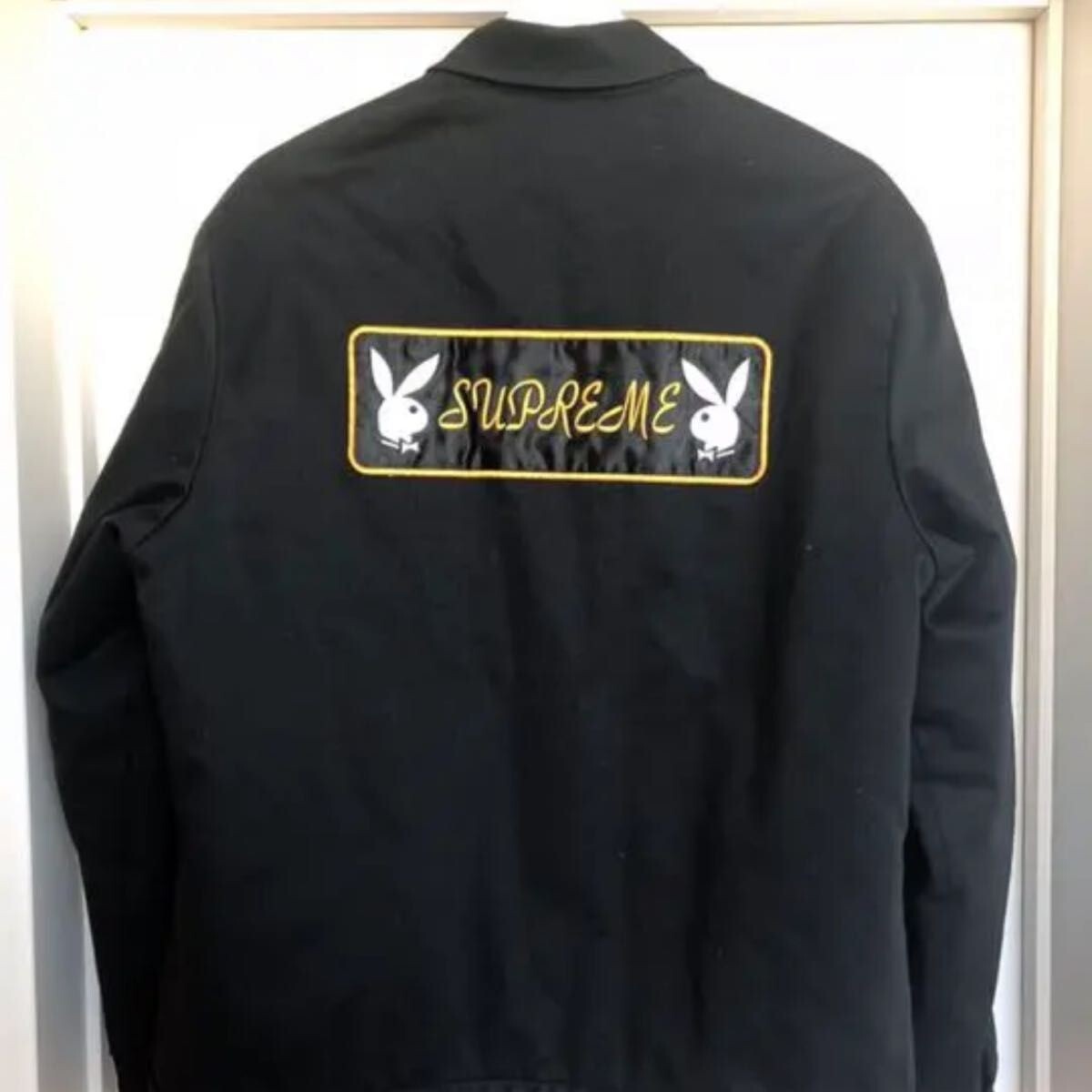 ジャケット・アウター supreme playboy work jacket NEW Supreme PlayBoy Work Jacket Brown L Mens FW16 | eBay