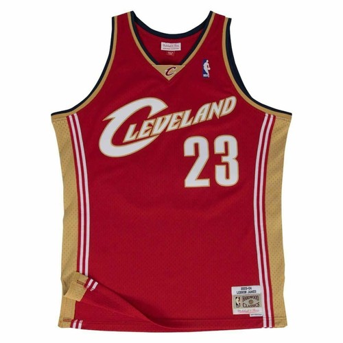Мужская футболка Mitchell & Ness NBA Swingman 2003 Cleveland Cavaliers Lebron James