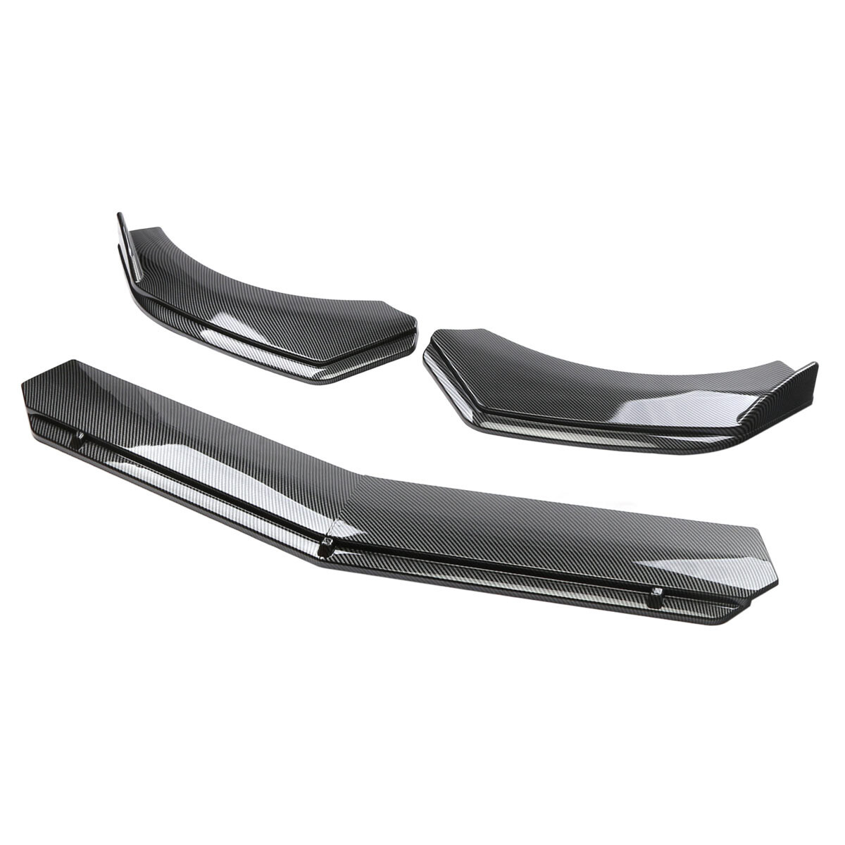 For Chrysler 300 Carbon Fiber Front Bumper Lip Body Spoiler Splitter Body Kit