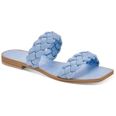 

Женские шлепанцы Dolce Vita Indy Blue Slides Slide Sandals Shoes 10 Medium (B,M) BHFO 6785, Sky blue stella