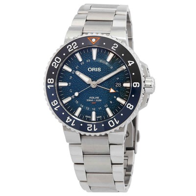Часы Oris ограниченной серии с автоматическим синим циферблатом 01 798 7754 4175-Комплект