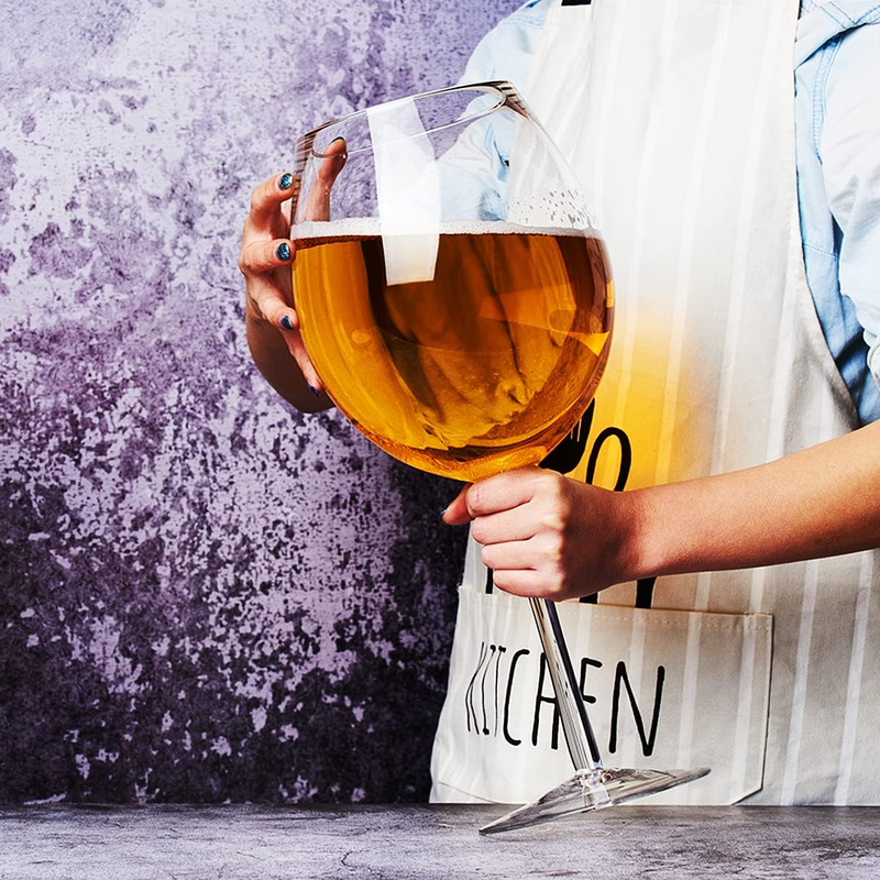 Extra Large Giant Wine Glass - Oversized Goblet for Champagne & Beer | eBay