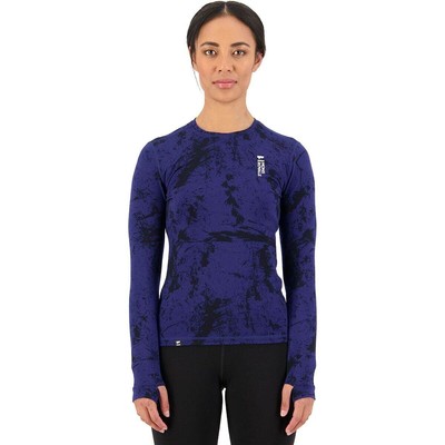 

Топ с длинными рукавами Mons Royale Cascade Merino Flex 200 — женский Element Camo, Mons Royale