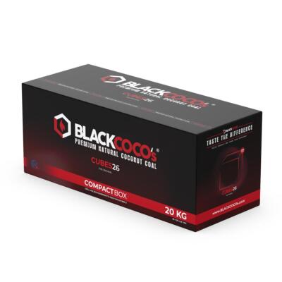 Shisha Kohle Wasserpfeife Grill Naturkohle Kohlegrill Coco - BLACKCOCO´s CUBES26