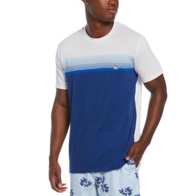 

Мужская футболка в полоску с круглым вырезом Original Penguin BHFO 9496, OPKM2040OP