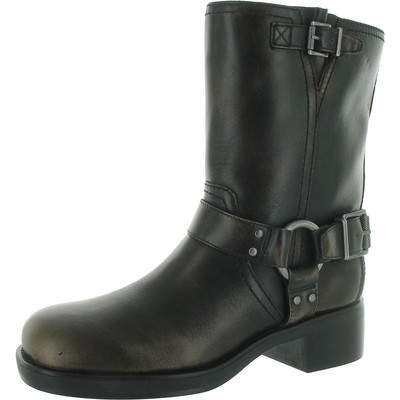 Vince Camuto/ женские кожаные мотоциклетные ботинки до середины икры; обувь BHFO 6091