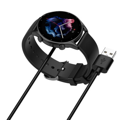 For Amazfit GTR3/GTS3/GTR3 Pro/T-Rex 2 Smart Watch USB Charger Cable Stand Dock