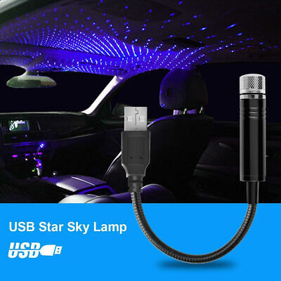 LED USB Car Interior Light Accessories Atmosphere Star Sky Ambient Star Light 