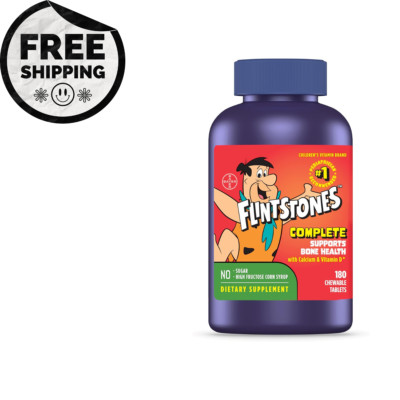Flintstones Vitamins Chewable Kids Vitamins Complete Multivitamin for Kids