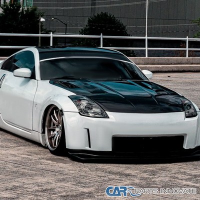 Fits 03-05 350Z Z33 Fairlady SMD LED Strip Smoke Projector Headlights L+R