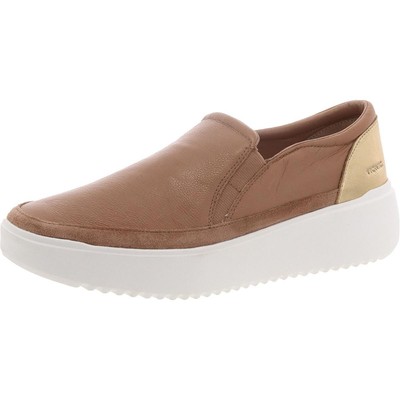 Повседневные мокасины из коричневой кожи Vionic Womens Kearny 8.5 Medium (B, M) BHFO 9798