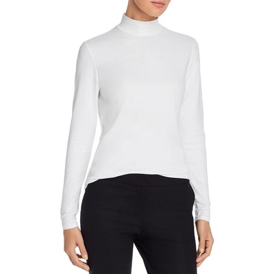 

Женская белая легкая водолазка Lafayette 148 New York  BHFO 6376, Белый