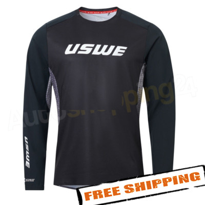 USWE 80951001999107 Lera Off-Road Jersey Adult Black - XL