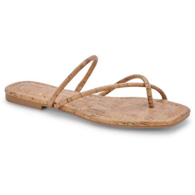 

Женские шлепанцы Dolce Vita Leanna из искусственной кожи без шнурков BHFO 5598, Natural cork, Leanna