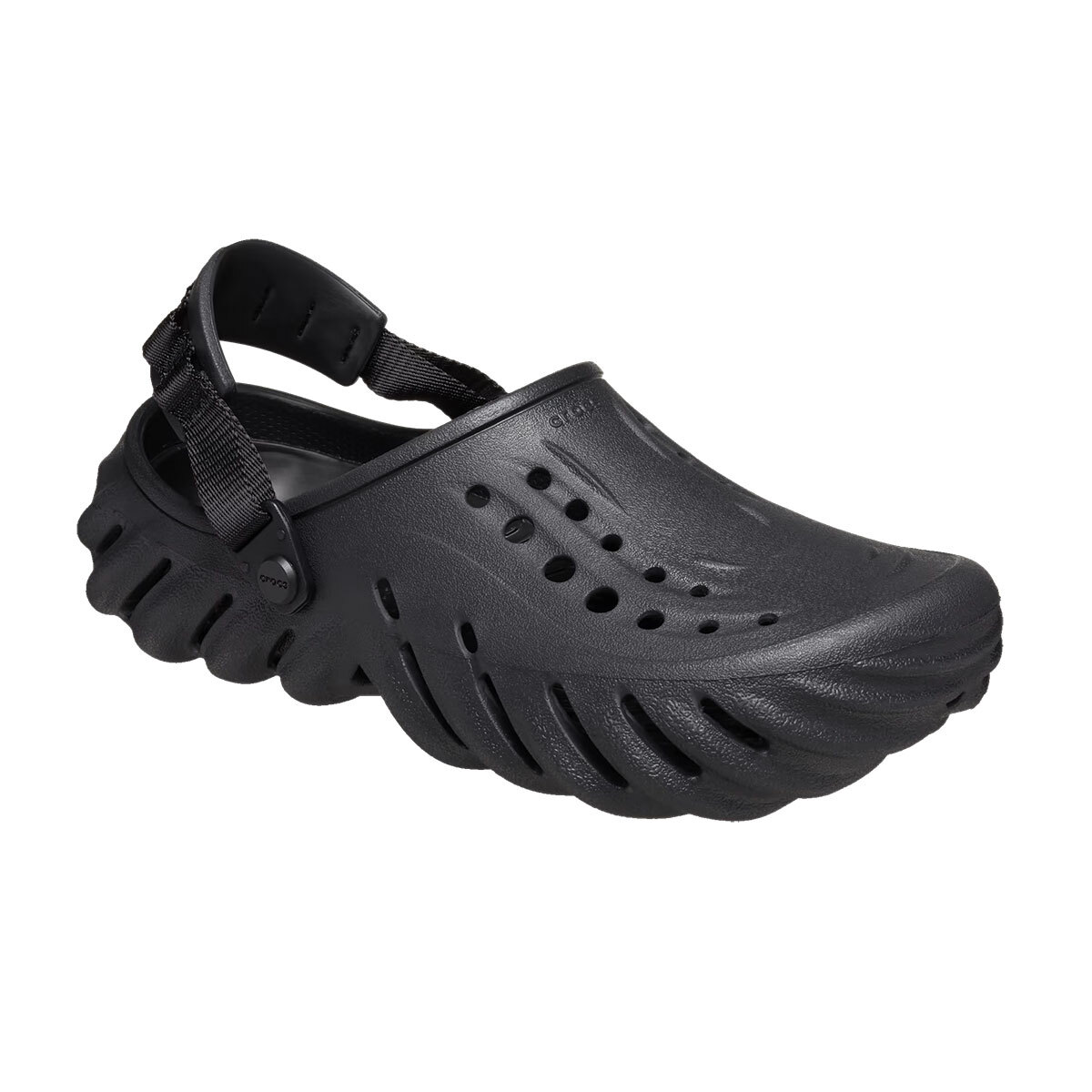 New Mens CROCS ECHO CLOG BLACK 207937-001 US 4-11 TAKSE | eBay