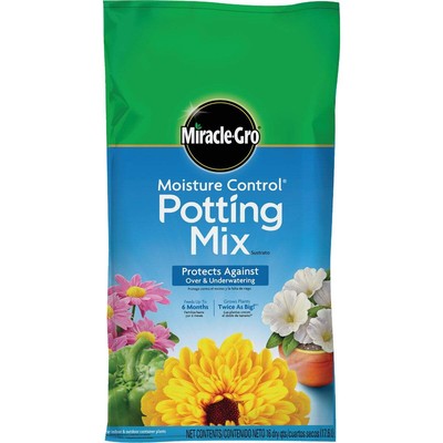 Miracle-Gro Moisture Control 16 Qt. Potting Mix 75586300 Miracle-Gro Moisture
